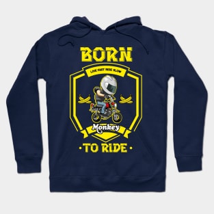 Honda Monkey Born to Ride version2 Hoodie